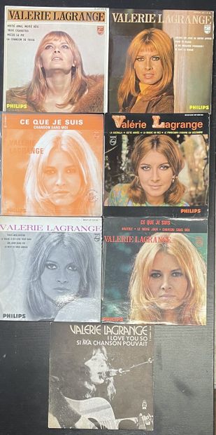 Chanteuses françaises Sept disques Ep/45 T (dont Jukebox) - Valerie Lagrange

VG+...