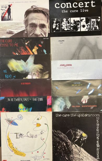 80/90's Douze disques maxi-45 T et 33 T - The Cure

VG+ à EX; VG+ à EX
