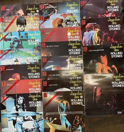 Pop 60/70's Dix-neuf disques 33 T - The Rolling Stones, série "L'âge d'or"

Serie...