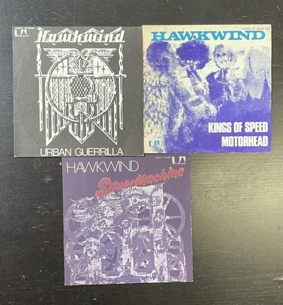 70's Trois disques 45 T - Hawkwind

VG+ à EX; VG+ à EX
