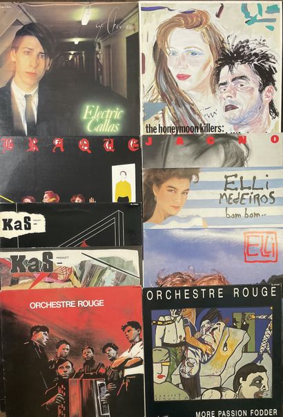 Rock 80's 10 x Lps - 80's Rock/French New Wave 
VG+ to NM; VG+ to NM