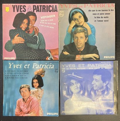 60'S Quatre disques Ep/45 T - Yves et Patricia (alias Guesch Patti)

VG+ à EX; VG+...