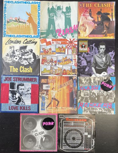 80's Onze disques 45 T - The Clash/Sex Pistols

VG+ à EX; VG+ à EX