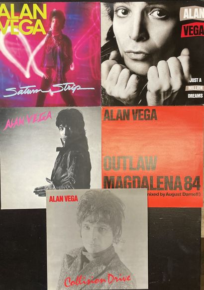 80/90's Cinq disques 33 T - Alan Vega

VG+ à EX; VG+ à EX