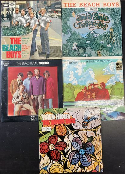 Pop 60/70's Cinq disques 33 T - The Beach Boys

Originaux français

G à VG+; G à...