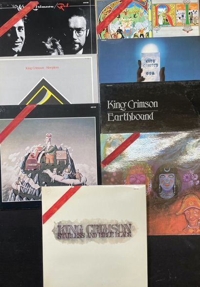 Progressive 70's Huit disques 33 T - King Crimson

VG à EX (traces de feutre rouge...