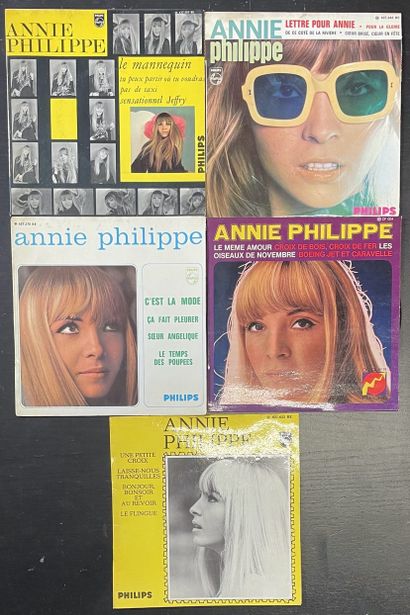 Chanteuses françaises Six disques Ep - Annie Philippe

VG+ à EX; VG+ à EX