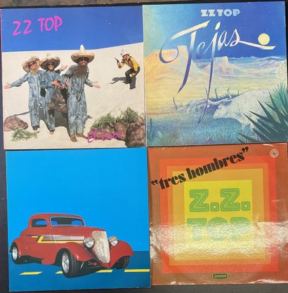Rock Sudiste Quatre disque maxi-45 T et 33 T (dont un promo) - ZZ Top

VG+ à EX;...