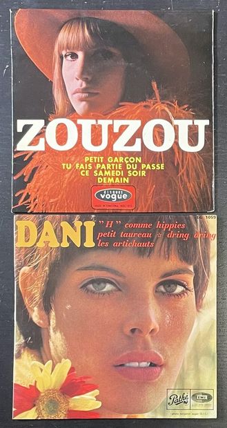 Chanteuses françaises Deux disques Ep - Dani/Zouzou

VG à EX (une pochette découpée);...