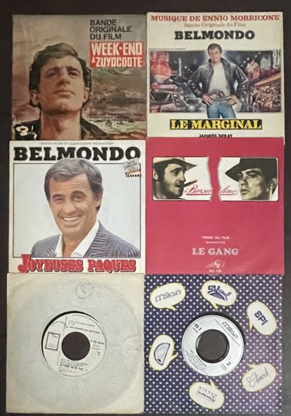 BANDES ORIGINALES DE FILMS Six disques Ep/45 T (dont promo) - Bandes originales de...