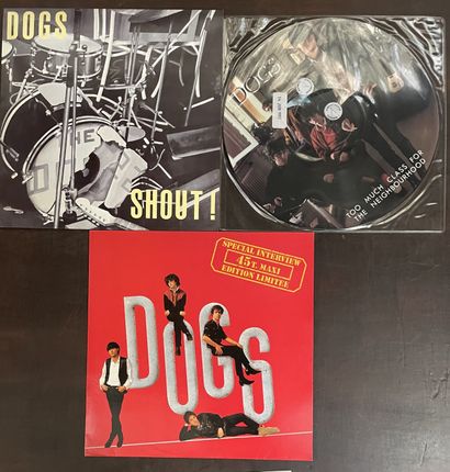 France Trois disques 33 T (dont un picture disc) - Dogs

VG+ à EX; VG+ à EX