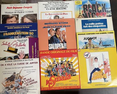 BANDES ORIGINALES DE FILMS Onze disques 33 T - Bandes originales de films comiques

VG+...