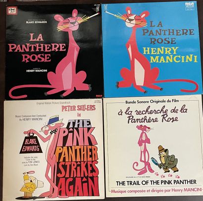 BANDES ORIGINALES DE FILMS Quatre disques 33 T - Bandes originales de films par Henry...
