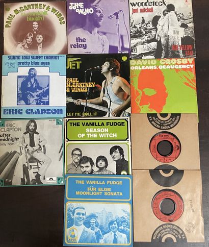 Pop 60/70's Onze disques 45 T - Classiques Pop 70's

VG à EX; VG+ à EX