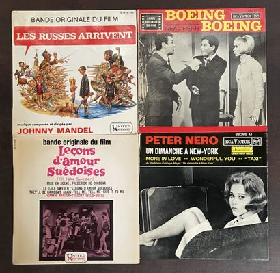 BANDES ORIGINALES DE FILMS Quatre disques Ep - Bandes originales de films comiques

VG+...