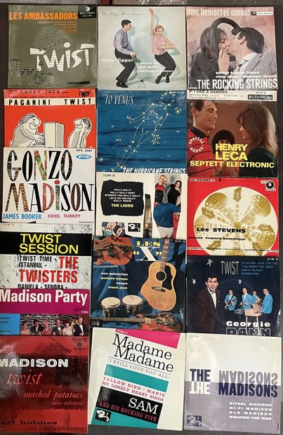 50/60's Seize disques Ep - Twist/Madison

VG+ à EX; VG+ à EX