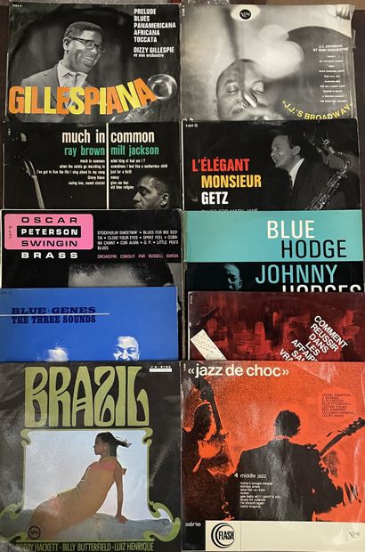JAZZ Dix disques 33 T - Jazz, label Verve

Pressages français

VG à EX; VG à EX