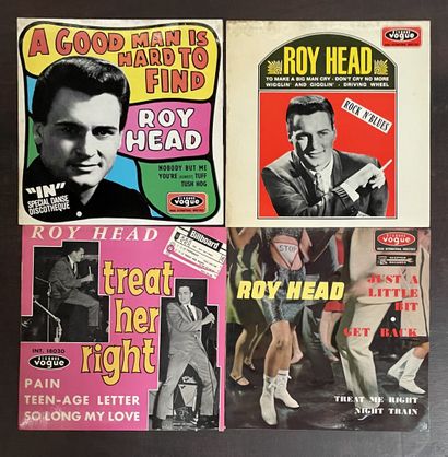 Pop 60/70's Quatre disques Ep - Roy Head 
VG à EX; VG+ à EX