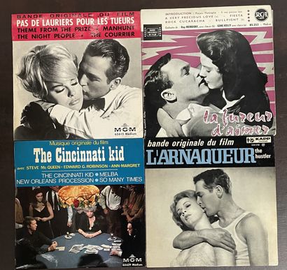 BANDES ORIGINALES DE FILMS Quatre disques Ep - Bandes originales de films 50/60's...