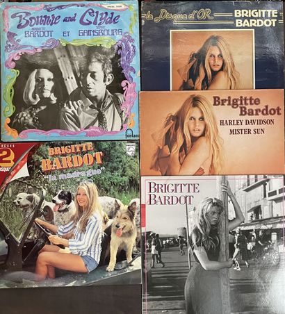 France Cinq disques 33T - Brigitte Bardot

G à EX; VG à EX