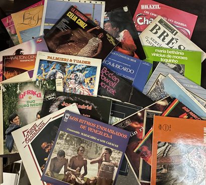 Lot mystère Vingt-cinq disques 33 T - Musiques du Monde

Etats non vérifiés, aucune...