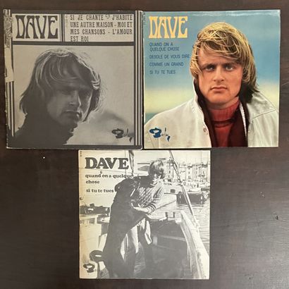 France Trois disques Ep/45 T - Dave

VG+ à EX; VG+ à EX