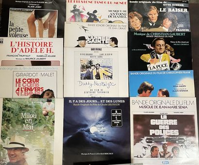 BANDES ORIGINALES DE FILMS Douze disques 33 T - Bandes originales de films français

VG...