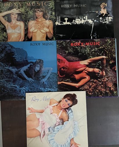 Pop 80/90's Cinq disques 33 T - Roxy Music

VG à EX; VG à EX