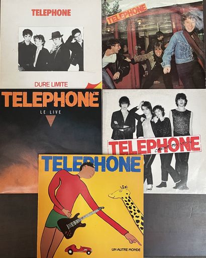 France Cinq disques 33T - Telephone

VG à EX; VG à EX