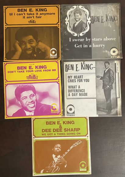Soul/R&B/Funk Cinq disques 45 T - Ben E. King

VG+ à EX; VG+ à EX