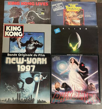 BANDES ORIGINALES DE FILMS Six disques 33 T - Bandes originales de films d'action

VG+...