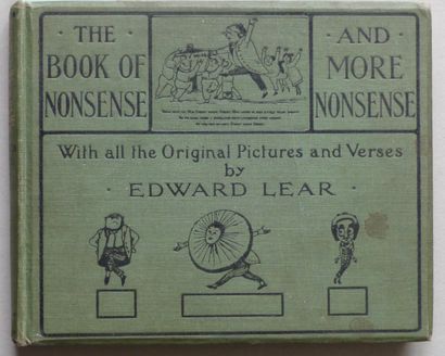 Enfantina LEAR EDWARD, THE BOOK OF NONSENSE, TO WHICH IS ADDED MORE NONSENSE, BY...