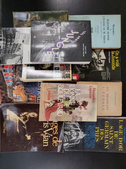 VARIA VIE PARISIENNE, MEMOIRES, CHRONIQUES.

Lot de livres dont Henri MALO, Mémoires...
