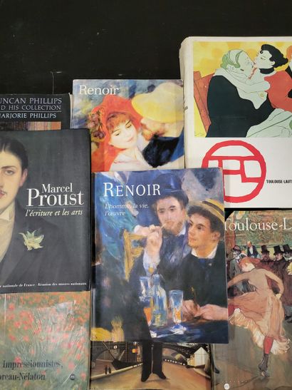 VARIA 
BEAUX ARTS. 




Lot de livres autour de RENOIR, TOULOUSE-LAUTREC, MARCEL...