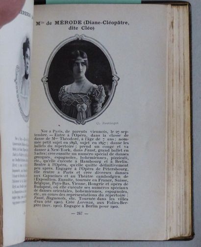 THEATRE NOS ARTISTES. 

ANNUAIRE DES THÉÂTRES ET CONCERTS, 1901-1902. Préface d’ALFRED...