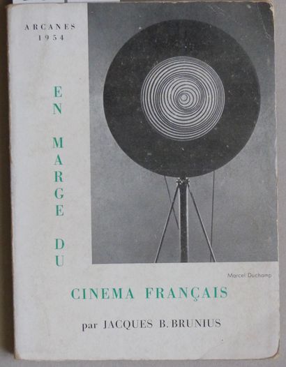 CINEMA BRUNIUS Jacques B., 

EN MARGE DU CINÉMA FRANÇAIS. Arcanes, 1954. Couverture...
