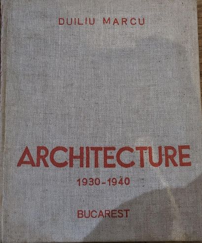 TECHNIQUE, ARCHITECTURE DULILIU Marcu,

Architectures 1930-1940, Bucarest, 1946....