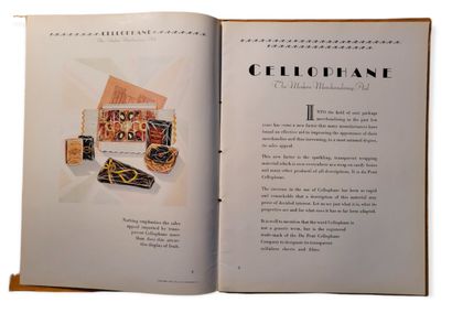VARIA CELLOPHANE.THE MODERN MERCHANDISING AID. 

(Catalogue). Du Pont Cellophane...