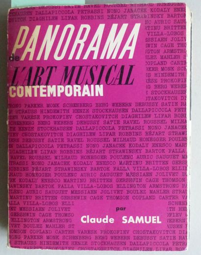 MUSIQUE SAMUEL Claude, 

PANORAMA DE L’ART MUSICAL CONTEMPORAIN, avec des textes...
