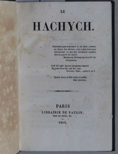 Science Par le PROFESSEUR LALLEMAND Claude-François, DE MONTPELLIER, 

LE HACHYCH....