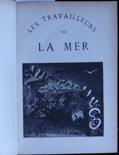 LITTÉRATURE HUGO Victor, 

LES TRAVAILLEURS DE LA MER. Edition illustrée par VICTOR...