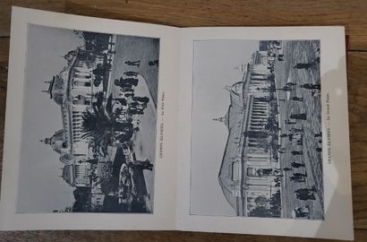 VARIA PARIS EXPOSITION 1900, 

album photographique, librairie A. Taride. Cartonnage...