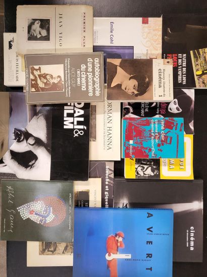 VARIA CINEMA, PHOTO. 

Lot de livres autour du cinéma et de la photograhie dont René...