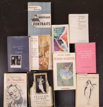 VARIA LITTÉRATURE, BIOGRAPHIE, CRITIQUES.

Lot de livres dont Jean-Paul CLEBERT,...