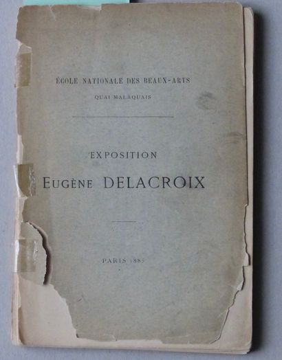 BEAUX ARTS, ARTS DECORATIFS EXPOSITION EUGÈNE DELACROIX, 

ÉCOLE NATIONALE DES BEAUX-ARTS,...