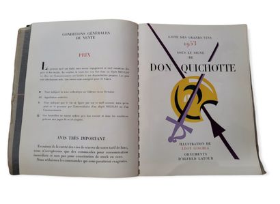 ŒNOLOGIE Établissements Nicolas, 1953. 

LISTE DES GRANDS VINS 1953, SOUS LE SIGNE...