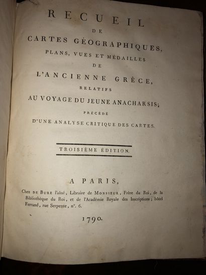 null Lot de livres brochés et reliés, XVIIIe, XIXe s, modernes, dont:

 - Jean de...