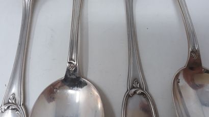 null Twelve silver flatware (950 thousandths)

weight: 1180 g
