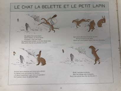 null 
La Fontaine, Jean de, Fable choisies pour les enfants, ill. by M.B de Monvel,...