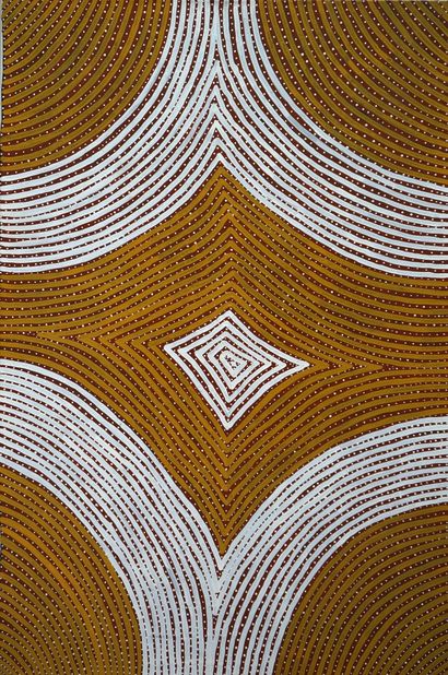 null KNGWARREYE MORTON HAZEL (Alyawarre). Circa 1964

Awelye, 1995

The painting...